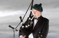 Jantar e concerto de folclore escocês